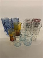 Assorted MCM Drinking Glasses