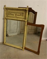 Group Three Mirrors Vintage Bamboo Included