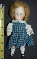 P607/0 Germany All Bisque 6.5" Tall Doll