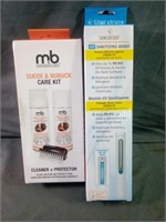 New m & b Suede & Nubuck Care Kit plus Suncatcher