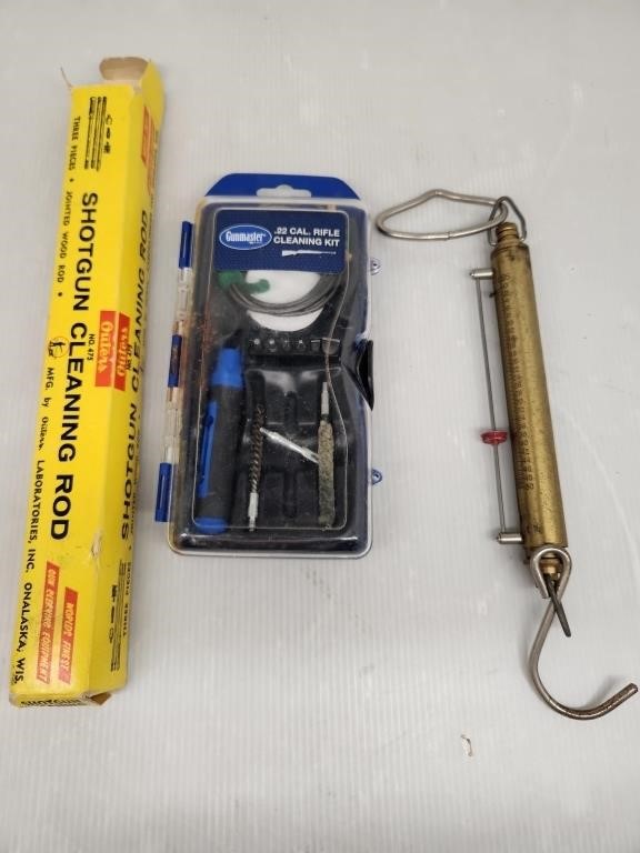 Shotgun/Rifle Cleaning Kits, Brass Hook Scale