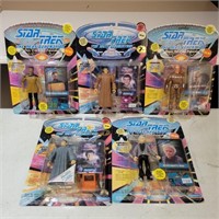 Star Trek action figures lot of five