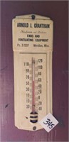 Arnold Grantham Meridian Advertising Thermometer