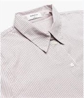 New ( L ) goodthreads oxford striped shirt, slim