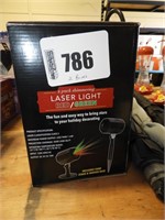 Laser light &  high output strobe light