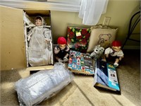 3 Collector Dolls, Photo Albums & Misc.