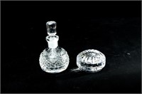 Waterford Crystal Paper Weight & Perfume Bottle