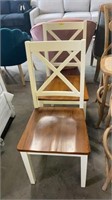 1 LOT 2-Silio X-Back Dining Chair  by Safavieh