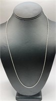 Brand New 24" Rope Sterling Chain