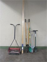 Long Handled Tools + Push Mower