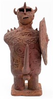 Louis Mendez "WARI" Art Pottery Sculpture