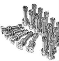 40pc Zinc Plated Screws and T-Nuts