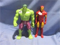 Hulk Figure & Iron Man