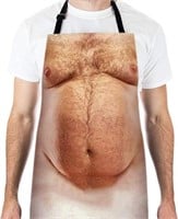 NEW! Grilling Apron Belly BBQ White Elephant Gift