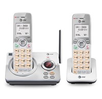 WF7157  ATT EL52219 2 Handset Phone Corded/Cordl