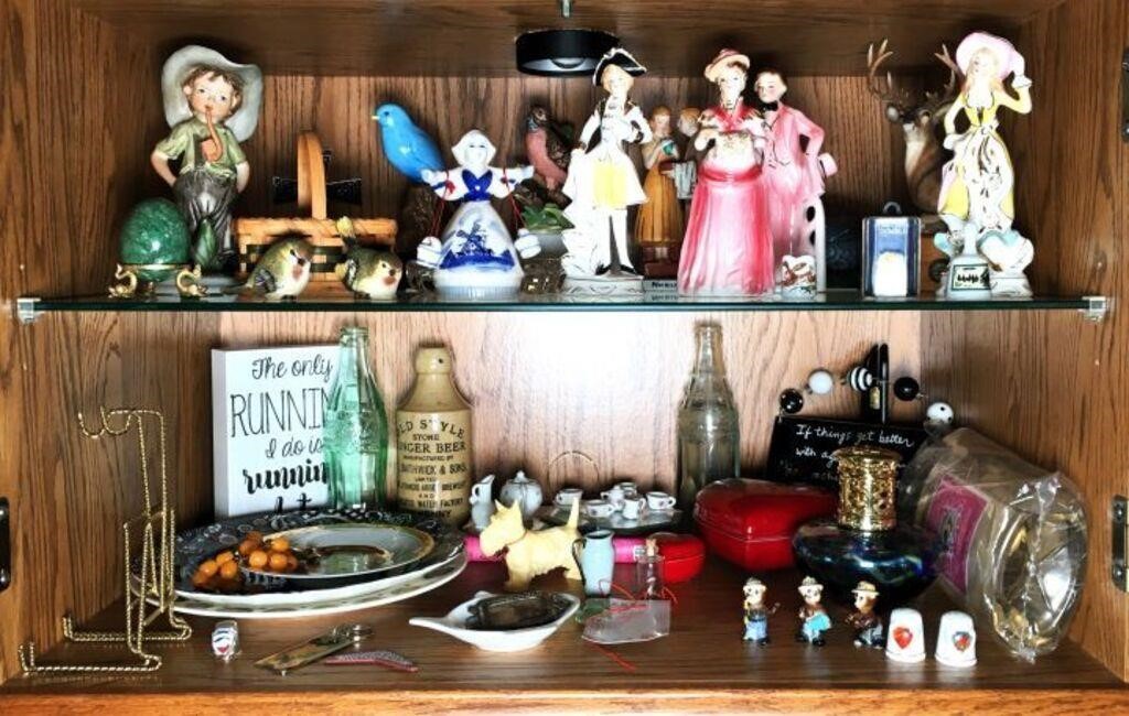 Ceramic Figurines,  Plates & Knick Knacks