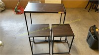 Entry Table, End Tables