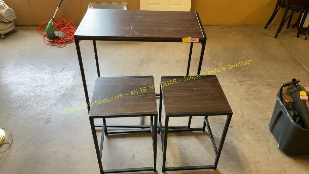 Entry Table, End Tables