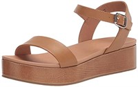 Essentials Women's Two Band Flatform Sandal