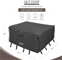 Canvas Heavy Square Patio Table and Chair Cover
