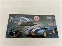 SHELBY 427 FORD COBRA METAL SIGN