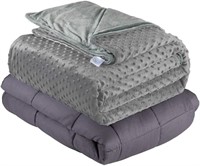 Weighted Blanket  King Size, 86"x92", 30 lbs