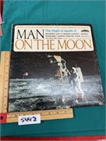 man on the moon NASA record album