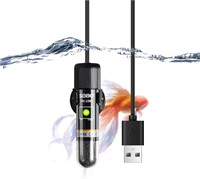 SEAJOEWE Mini Aquarium Heater 1/2 Gal 10W/15W