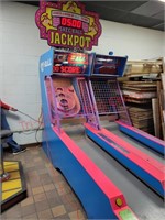 Skee ball Ice ball coin op arcade #2 "WORKING"