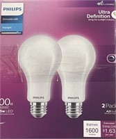 PHILIPS REPLACEMENT BULBS 2PK