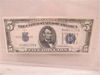 1934-D 1934D $5 U.S. Silver Certificate
