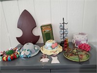 Wall Hanging Hats, Cups, Bottles And More