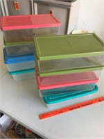 8 small storage containers