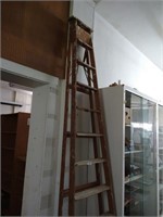 Approx 10' Wooden Step Ladder