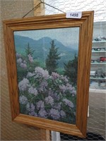 Floral Framed Puzzle