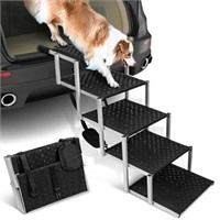 Niubya Dog Ramps for Cars, Portable Folding Dog