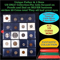 Unique Father & 2 Sons US ONLY Collection,The kids