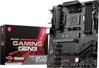used - MSI B550 Gaming GEN3 Gaming Motherboard (A