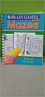 Kid's Brain Games Maze Book