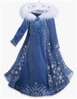 Size 5Y ELSA FROZEN Costume Cosplay Party