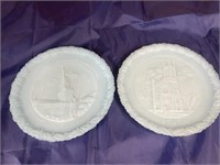 2 Fenton Plates