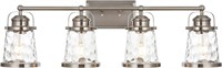 4-Light Bathroom Fixture  Brushed Nickel