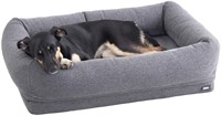 Barkbox 2-in-1 Memory Foam Dog Bolster Bed