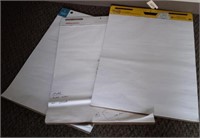 Large easel writing pads