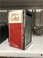 COKE NAPKIN DISPENSER