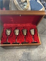 Silver Plate Chalice In Box