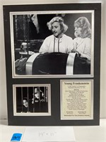 Young Frankenstein Vintage Matted Photo Display