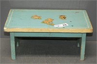 Early Hand Painted Step Stool