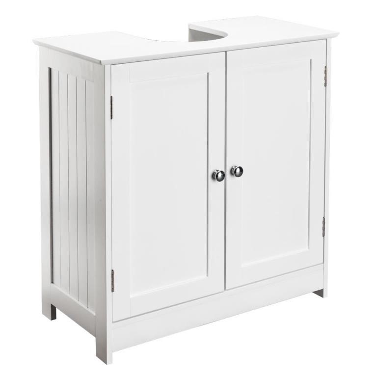 E6664  Ktaxon Pedestal Bathroom Vanity Cabinet