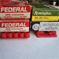 Vintage Empty Bullet Boxes